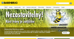 Desktop Screenshot of barenbrug.cz